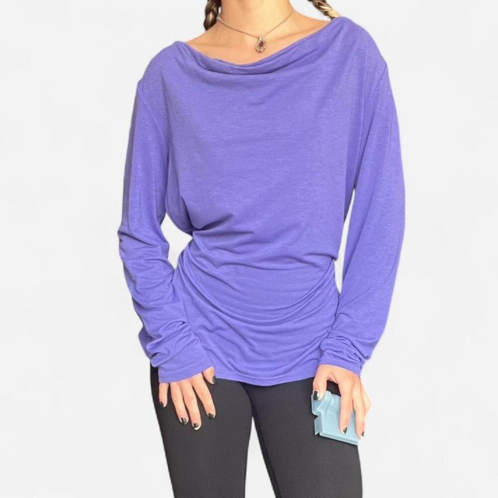 Lucy soft purple long sleeve